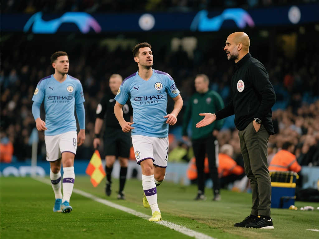 【足总杯】奥赖利替补建功双助攻，曼城2-1逆转樱桃晋级半决赛