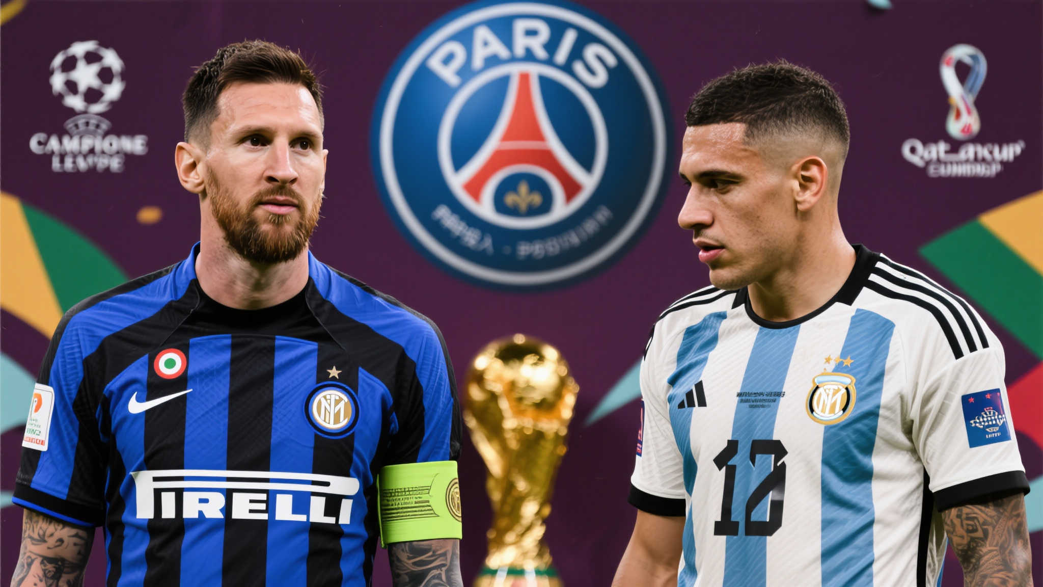 巴黎国米双星黯然失色,世界杯舞台未见全力以赴 巴黎国米双星黯然失色,世界杯舞台未见全力以赴